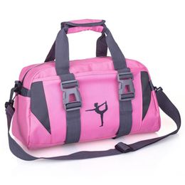 Bags Outdoor Yoga Fitness Bag Waterproof Nylon Sports Training Shoulder Gym Womens Pilates Crossbody Mat Without