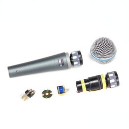 Free shipping BETA58A wired professional condenser microphone, Beta58A is suitable for recording, live broadcast, media and game