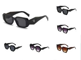 2023 디자이너 선글라스 클래식 안경 고글 야외 해변 태양 안경 남자 여자 믹스 컬러 선택 삼각형 서명 원래 상자