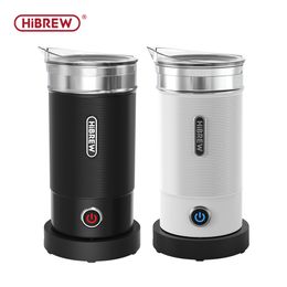 Other Kitchen Tools HiBREW Milk Frother Frothing Foamer Chocolate Mixer Cold Latte Cappuccino fully automatic Warmer Cool Touch M1A 230329