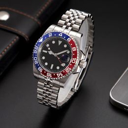 gmt 3285 Movement watch swiss mechanical Ceramic luxury Watches Automatic 40mm 3135 3235 Sliding Buckle Sapphire Super Luminous Montre de Luxe luxurywatches