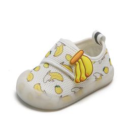 First Walkers Baby Toddler Casual Shoes Spring Baby Girl Boys' Shoes Soft Bottom Breathable Non slip Outdoor Children's Net First Walking Shoe 230330