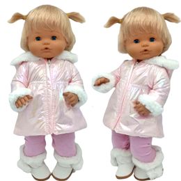 Doll Bodies Parts 40cm Baby s Clothes Winter Coat Nenuco Clothing Ropa Y Su Hermanita Accessories 230329