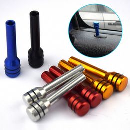 Car Security Door Lock Pins 5 Colours Aluminium Alloy Doorslot Button Buckle Universal Auto Truck Interior Door Locks Pull Pins