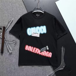 Fashion Mens Designer T Shirt Casual Man Womens Loose Tees Letters Print Short Sleeves Top men's Cotton t-shirt hip hop tee shirts harajuku rock tshirt