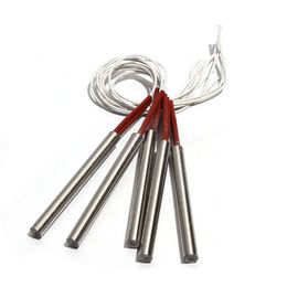 9x50mm 52mm 55mm 60mm 3D Printers Parts Cartridge Heater Electric Cartridge Heating Element110V/380V 304 Stainless Steel Tube 140W-170W 5pcs