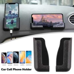Cell Phone Mounts Holders Multifunction Car Phone Mount Cell Phone Holder Lightness Portability No Space Occupy Stand Auto Interior Accessories P230316