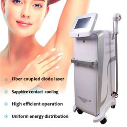 2023 Permanent hair removal 808nm diode laser hair removal machine with laser handle