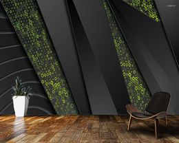 Wallpapers Self-adhesive PVC Wallpaper Geometric Abstract Mural Used For Background Decoration Of Living Room Bedroom Children