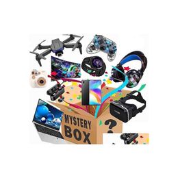 Portable Speakers Mystery Box Electronics Random Boxes Birthday Surprise Gifts Adt Lucky Such As Drones Smart Watches Bluetooth Drop Dhdhv