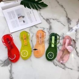 Sandals Summer Fruit Flip Flops Cute And Interesting Ladies Jelly Shoes Flat Fashion Fragrant SM054