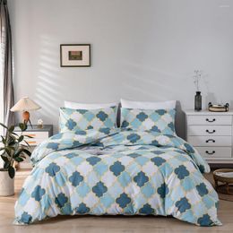 Bedding Sets Fashion Gilded Printed 3-pieces Set Duvet Cover Pillowcase Setcomforter Twin Full Size Excluding Bed Sheets