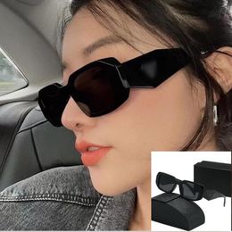 Sunglasses Personality Irregular Sunglasses Women Classic Big Frame Sun Glasses For Female Trendy Outdoor Eyeglasses Shades UV400 Have Box