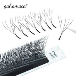 Makeup Tools Gahamaca Wshaped eyelash lengthening 3D4D5D prefabricated volume fan artificial mink soft simple professional natural eyelashes 230330