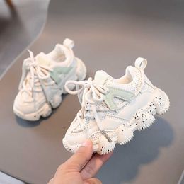 Athletic Outdoor Kids Boys Girls Fashion Sneakers Baby Toddler Little Kids Mesh Trainers Children School Sport Shoes Child Soft Running Shoes W0329