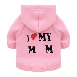 Dog Apparel Pet Dog Clothes Fleece Printed Mummy Pet Sweater Wholesale Teddy Clothes Classic