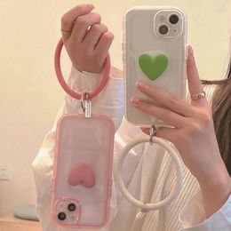 Cell Phone Straps Universal Hanging Ring Rope Mobile Phone Case Silicone Bracelet Cellphone Strap Anti-Lost Lanyard Big Ring Keychain Jewelry