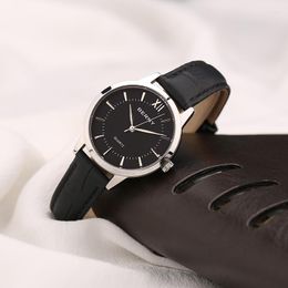 Wristwatches BERNY Miyota JAPAN Movement Quartz Watch Men Waterproof Genuine Leather Luxury Wristwatch Top Brand Bussiness For