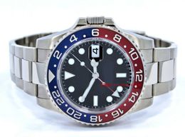 New Factory Version Counter quality watch II BLRO PEPSI 18K White Gold Watch Box Papers Cal 3186 Movement Automatic ETA Diving Sw282r