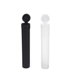 Plastic Tube Clear Childproof For Cartridge Vape Pen PP pre roll 72mm Containers Packaging Bottles