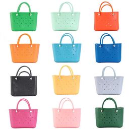 NEW Multiple Colors Eva Beach Bags Storage Hand Designer Bag Basket Pet Women Designers Handbag Travel Fashion Tote Bag Large Shoulder Bags 230203