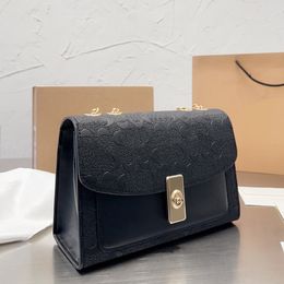 New Designer Bags Crossbody Bag Handbag Women Luxurys Handbags Womens Chain Messenger Bags Fashion Trend Solid Colour Embossing Purse
