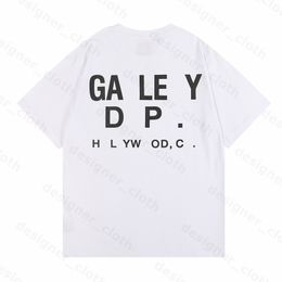 Men's T-Shirts Galleryse depts Mens T Shirts Washed Distressed Fabric Tees T-shirts Women Designer Galleryes cottons depts Tops Casual Shirt polos Clothesqwerrty