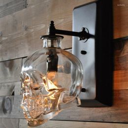 Wall Lamps Modern Crystal Led Industrial Plumbing Living Room Decoration Accessories Wireless Lamp Bed Head