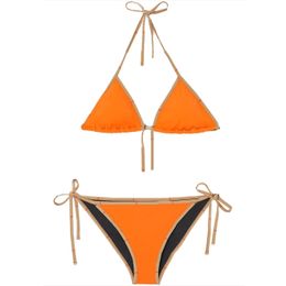 Hot swimsuit grid bikini designer swim women set women stripe swimwear fast shipping bathing suits sexy swimsuit large size summer time beach