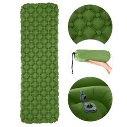 Camp Furniture Ultralight Camping Mat Hiking Air Cushion Portable Sleeping Damp Proof Inflatable Mattress Waterproof Pad