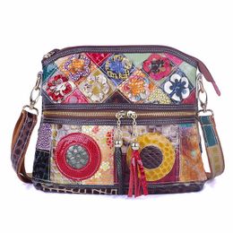 Genuine Leather Tote Bag,28cm Women Purse Handbag, Cowhide Material Shoulder Bags,