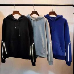 2023 Designer hoodie mens sweatshirt Nocta hoody 3m reflective hooded sweater men women sports pullover coat casual loose oversize hoodies Motion current 3ss