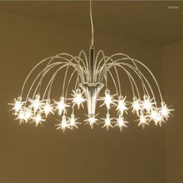 Chandeliers Post Modern Chandelier Simple Creative Led Lighting Living Room Restaurant Bedroom Personality Clothing Store Coffee Shop Lamps