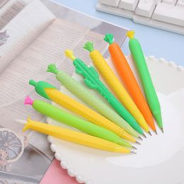 Creative Cartoon Simulation Soft Rubber Mechanical Pencils 0.5MM And 0.7MM Lead Pencil School Supplies Novel Kawaii Pen Set