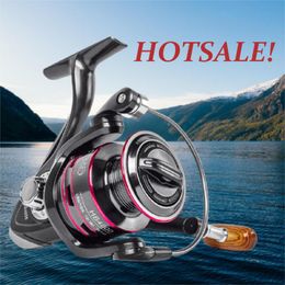 Baitcasting Reels Fishing Reel 500-7000 12BB Metal Spool Spinning Max Drag 10KG High Speed 5.2:1 Saltwater Accessories