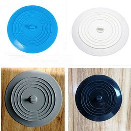 Faucets Showers Drains plug Accs Bathtub deodorant cover silicone round floor drain large round flat sink plug kitchen 15cm water plugging floor drain