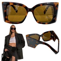 Brillen Designermode Sonnenbrillen Luxusmarke Herren und Damen schwarz großes Bein Urlaub Strandresort Freizeitbrille M119/F Ohne Brillen Nasenauflage