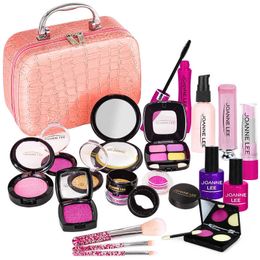 Beauty Fashion Kids Toys Simulation Cosmetics Set Pretend Makeup Toys Girls Play House Simulation Make up Educational Toys for Girls Fun Game