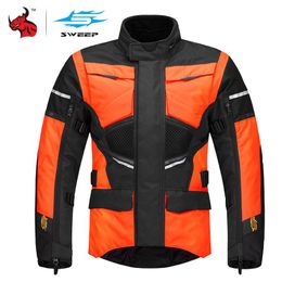 Motorcycle Apparel SWEEP Winter Jacket Men Women Motocross Suit Rally Moto Cold-proof Chaqueta Waterproof