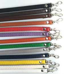 Bag Parts Accessories 120cm Long PU Leather Shoulder Strap Handles DIY Replacement Purse Handle for Handbag Belts 230330