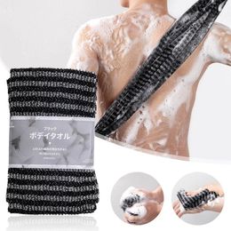 Bath Towel Japanese Rubbing Washcloth Nylon Brush for Back s Exfoliating Scrub Shower Sponge Body room Accessories 230330