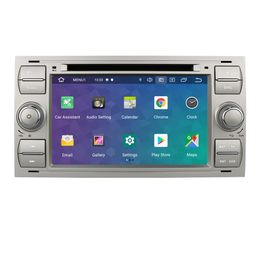 7 Inch Car dvd Radio Player Android Head Unit for Ford7 GPS Navigation Mp5 Multimedia with Buttons