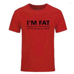 Мужские футболки «Я толстый, потому что забавная ваша мать», оскорбительный шуточный топ с печеньем, летняя мода, хлопковые мужские футболки с коротким рукавом, 2023 г.