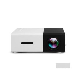 Projectors Yg300 Lcd Led Portable Mini Projector 400600Lm 1080P Video 320 X 240 Pixel Media Lamp Player Home Protectors Cradle Desig Dhthh