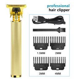 T9 Men's Hair Clipper Beard Trimmer Rechargeable Hair Cutting Machine Barber Shaver Electric Razor Cutter For Men's Style Tool Barbershop Accessories Dropshipping