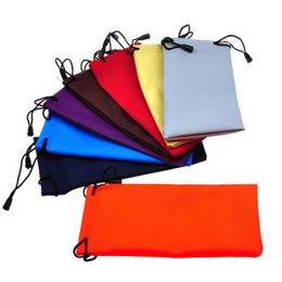 Home storage Sunglasses Pouch Soft Eyeglasses Bag Glasses Phone bags Drawstring Sunglasses Cases