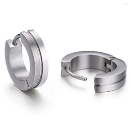 Hoop Earrings UK Spain USA Anti Allergy Healthry Jewellery Titanium Men Women Fashion Anniversary Gift
