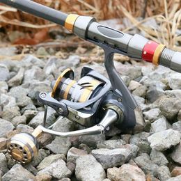 Baitcasting Reels READY STOCK FDDL 5.2:1 Spinning Reel 30kg Max Drag Power All Metal Double Spool Fishing