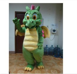 Greendinosaur Dragon Mascot Costume For Adults Hot Sell Party Costumes Carnival Costumes Fancy Dress Costumes Adult Size