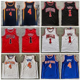 Retro Derrick Rose Basketball Jerseys City Men Jersey Mesh Wear Sleeveless Vest